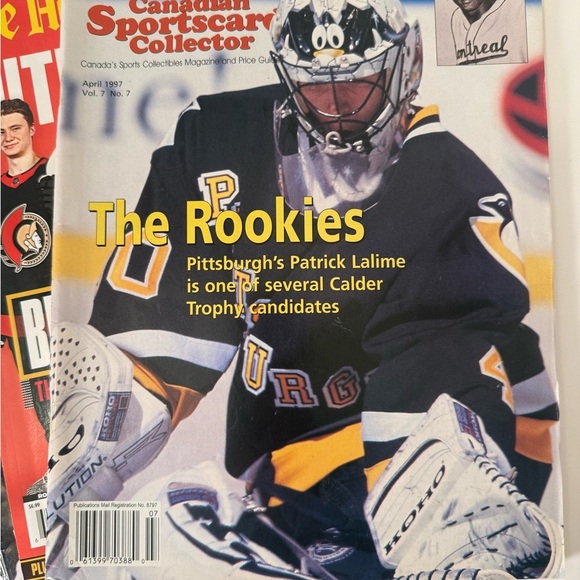 LOT 10 HOCKEY MAGAZINES BECKETTS CANADIANS RANGERS TEAM CANADA ETC - Picture 5 of 11